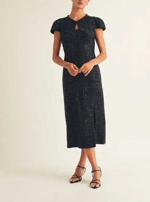 Ines Tweed Dress smart charm