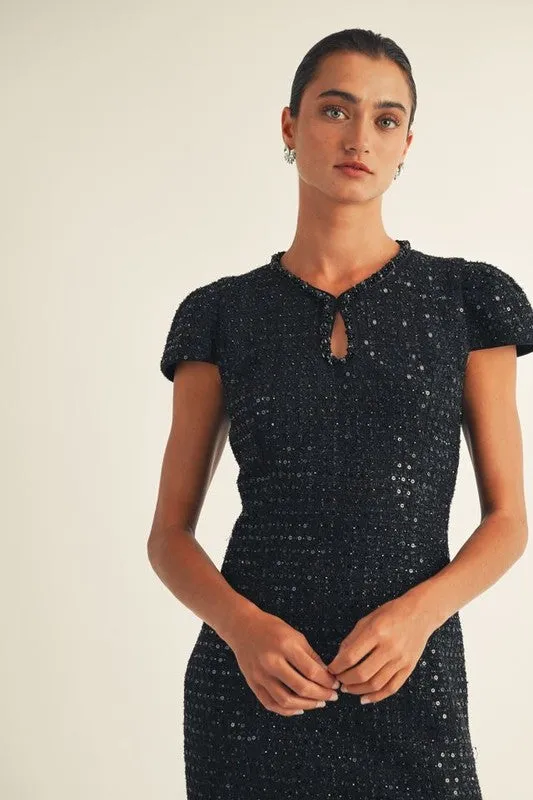 Ines Tweed Dress warm weather