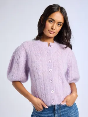 Isa Cardigan in Lilac Daily Cool