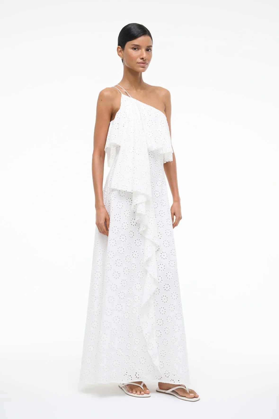 ISA DRESS | WHITE EYELET brunch ready
