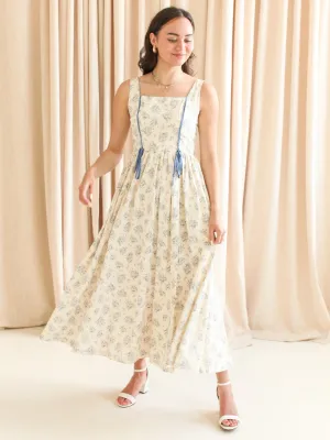 Isla Floral Tank Dress warm hug