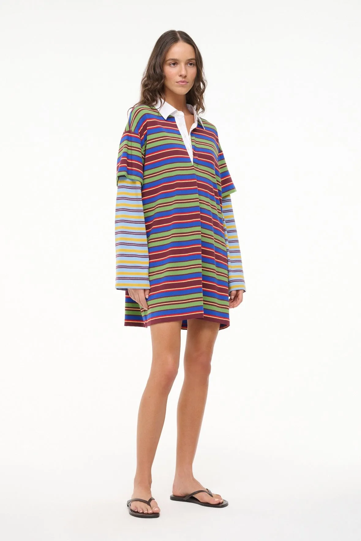 IVAR DRESS | SPECTRUM STRIPE LINUS STRIPE vintage feel