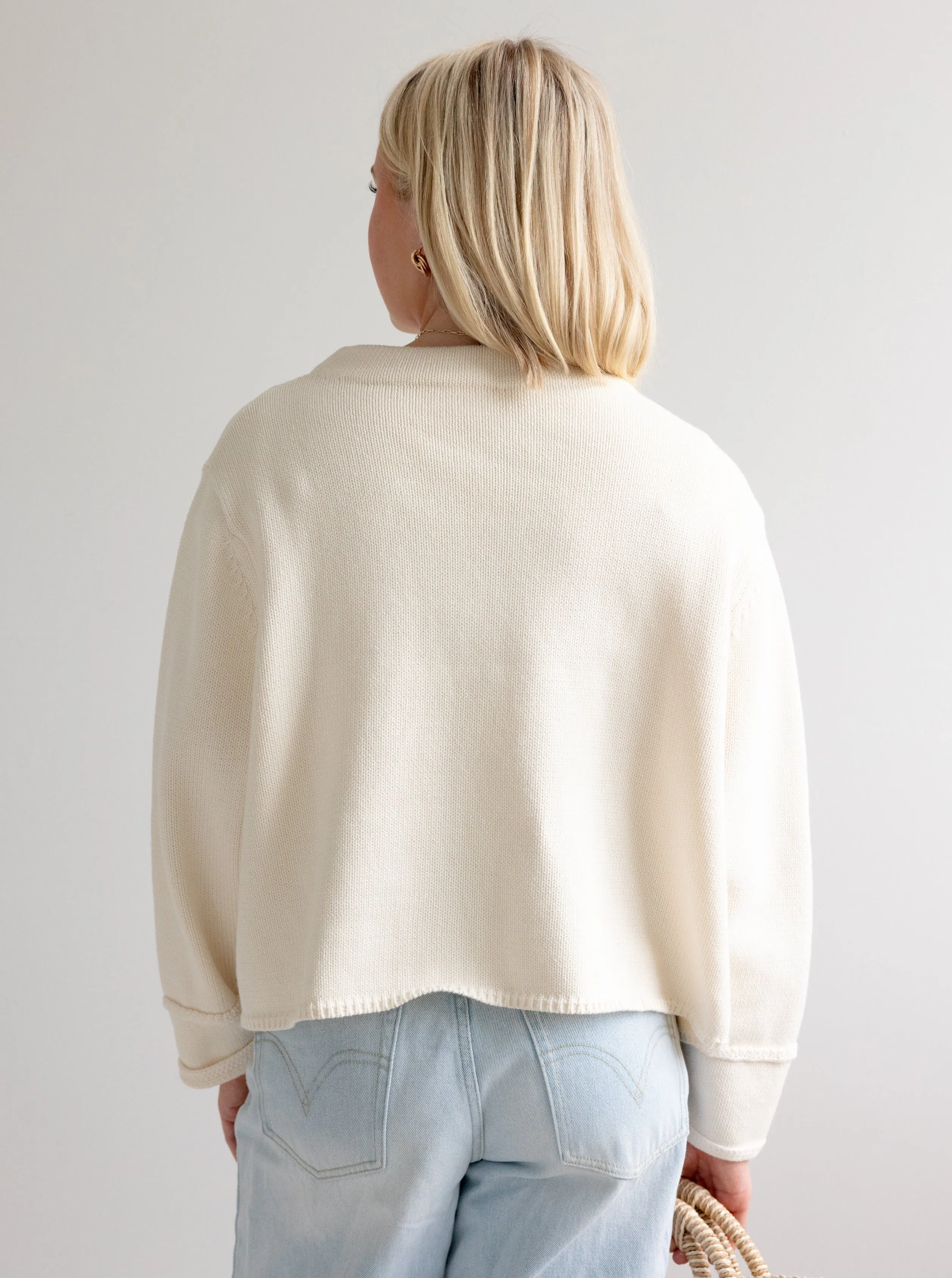 Ivory Kensington Knit Chill Days