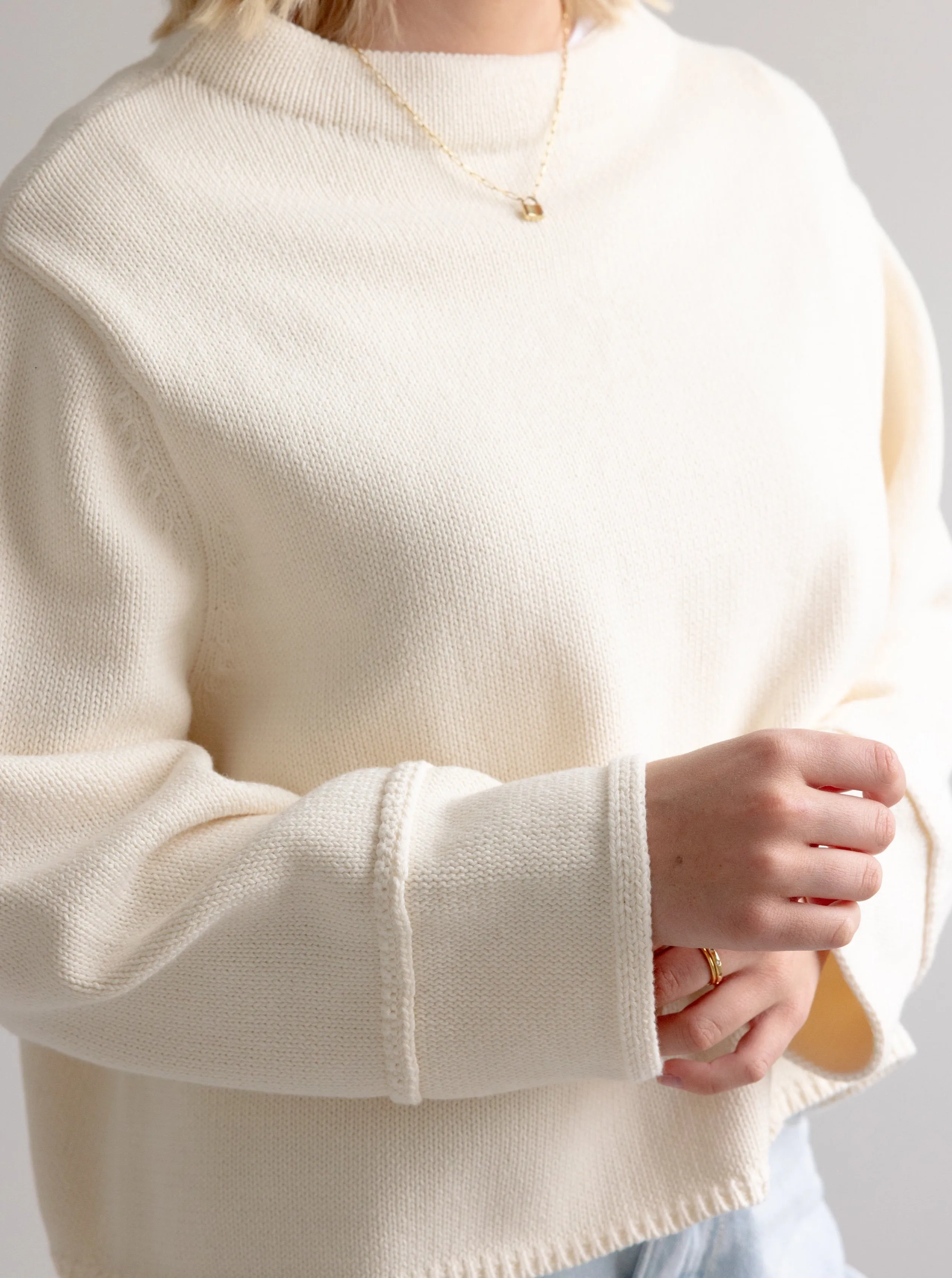 Ivory Kensington Knit Relax Time