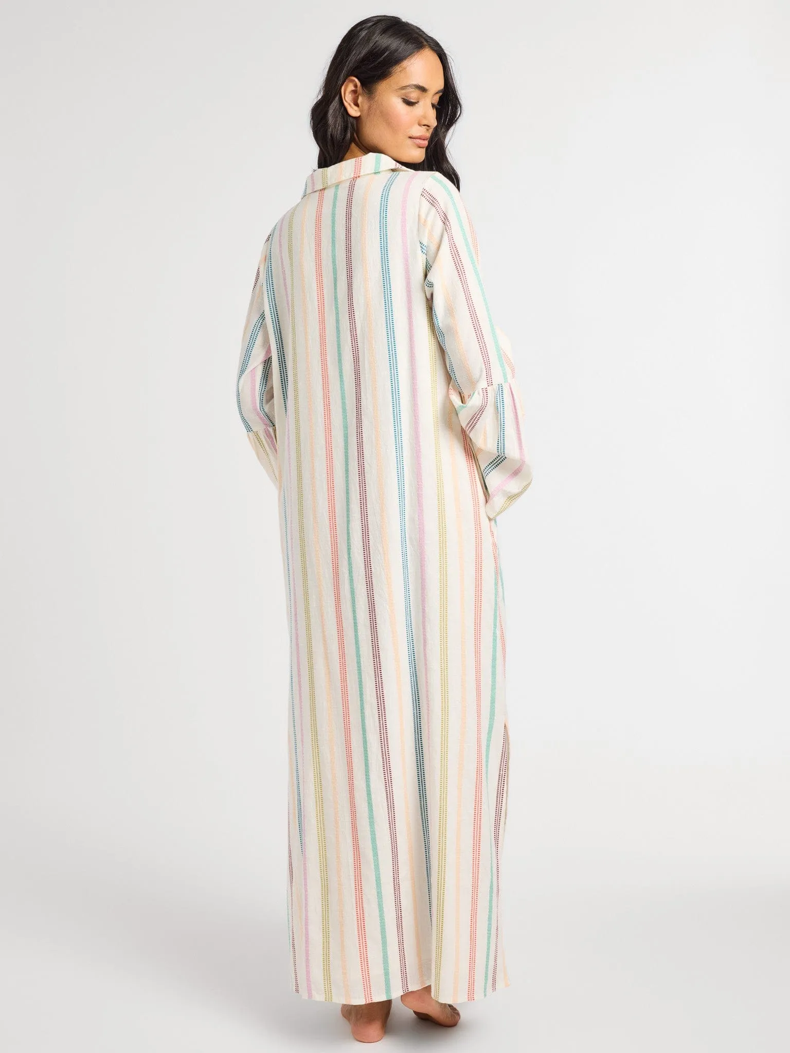 Jacqueline Dress in Mallorca Stripe classic mood