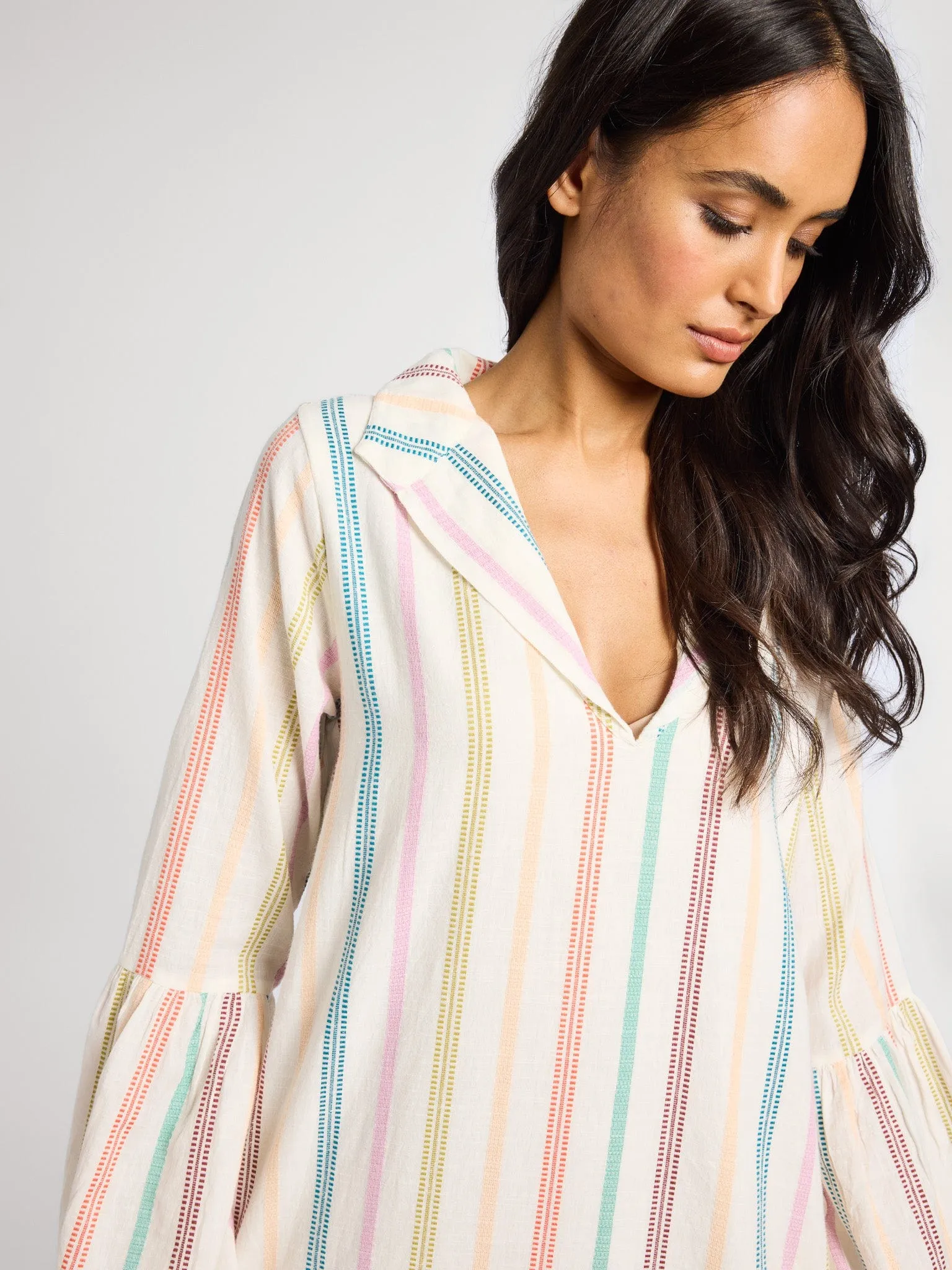 Jacqueline Dress in Mallorca Stripe sweet touch
