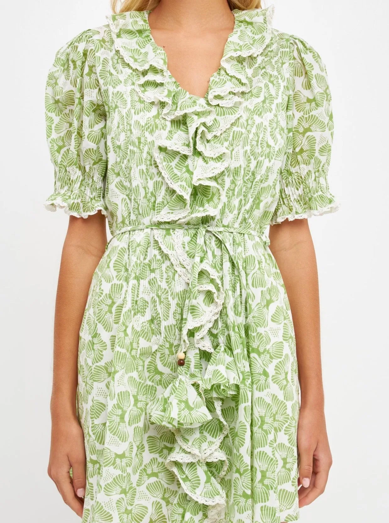 Jade Ruffle Dress effortless glam