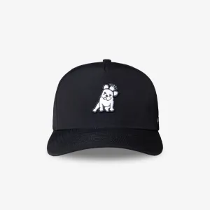 James Bark Black Recycled Cap - White Bark sharp touch