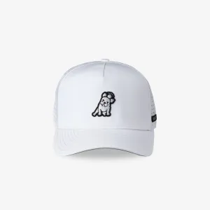 James Bark White Recycled Cap hike ready