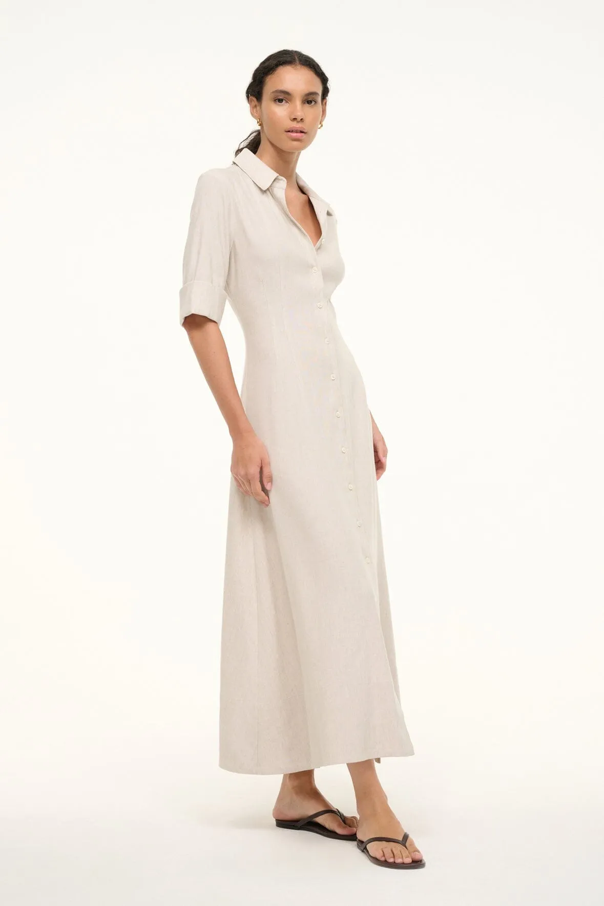 JOAN LINEN DRESS | NATURAL casual days