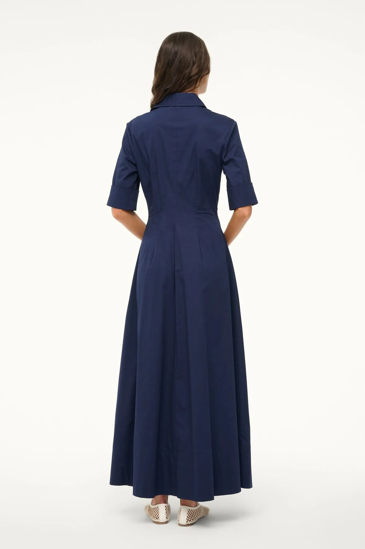JOAN MAXI DRESS | NAVY soft glam