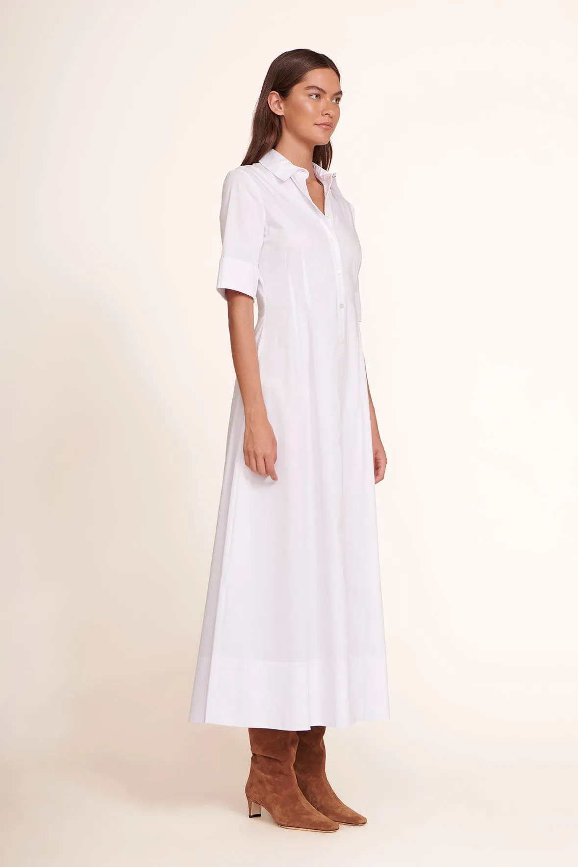 JOAN MAXI DRESS | WHITE smart charm
