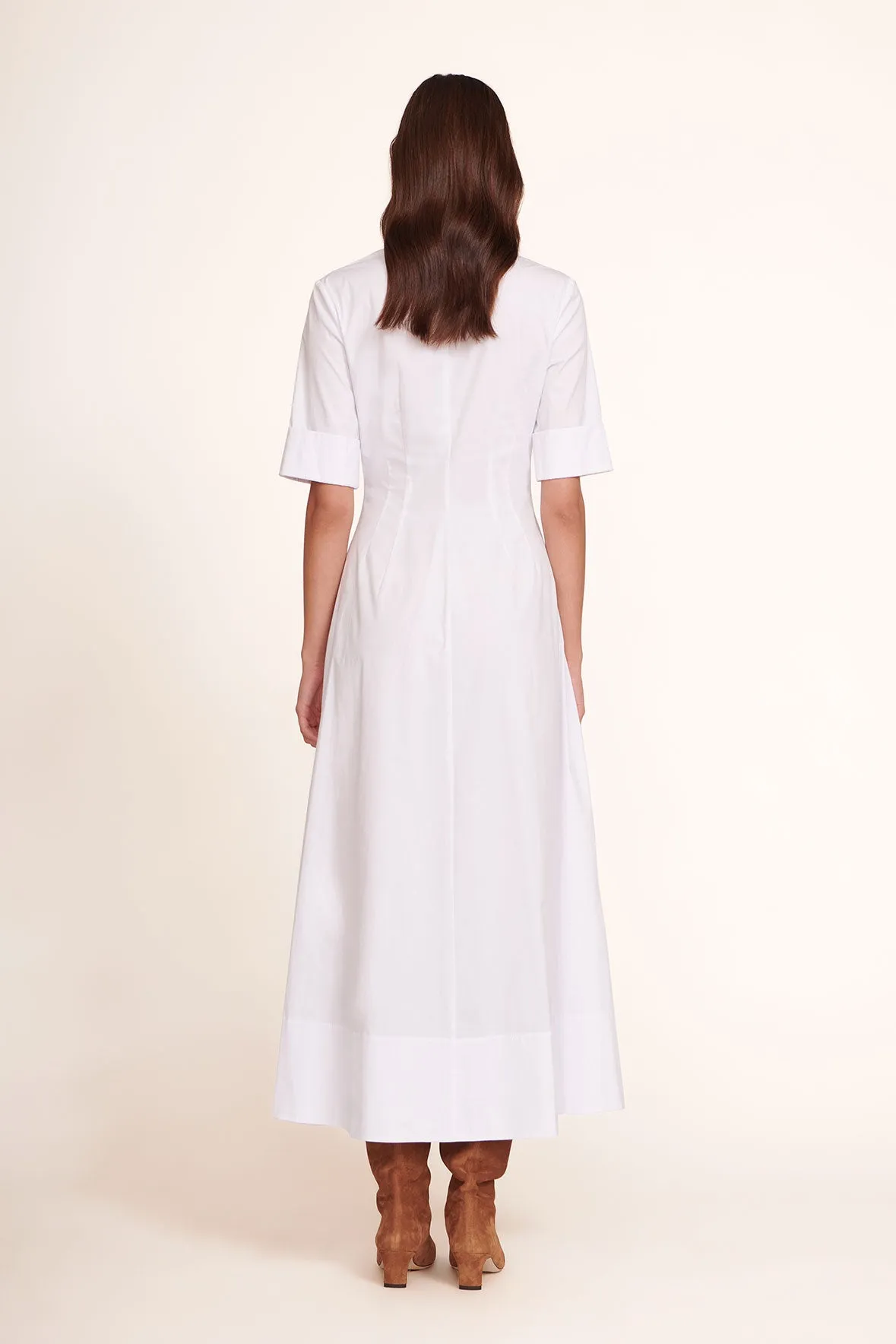 JOAN MAXI DRESS | WHITE serene glow