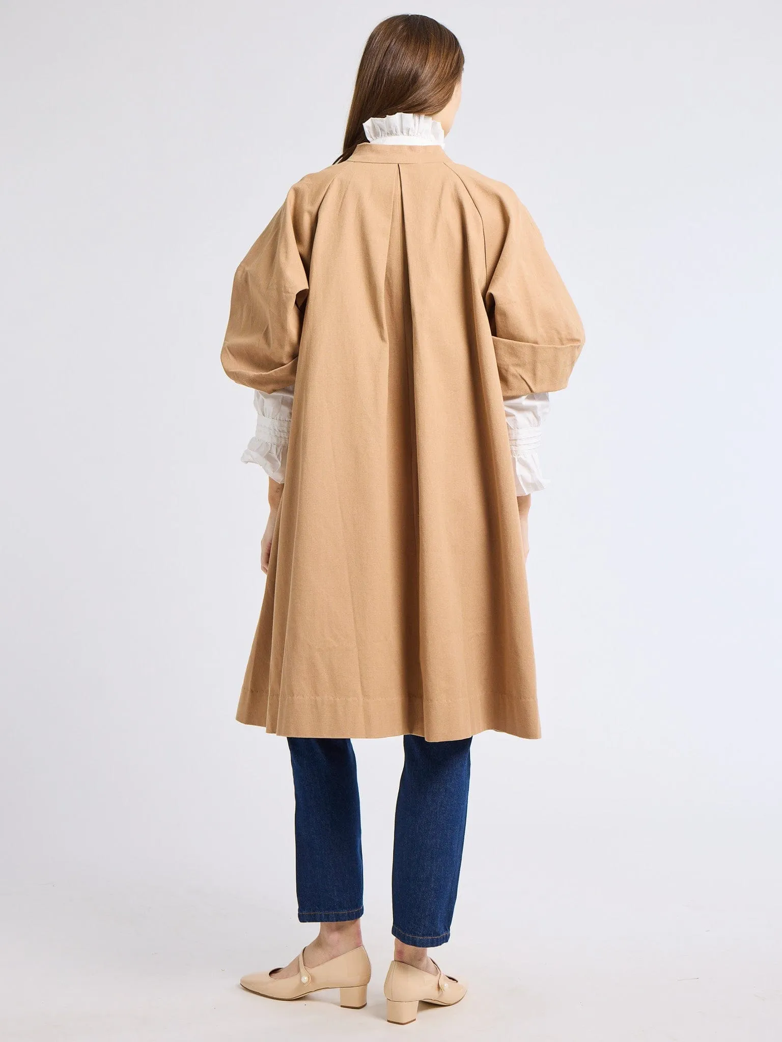 Josephine Coat in Almond mountain calm