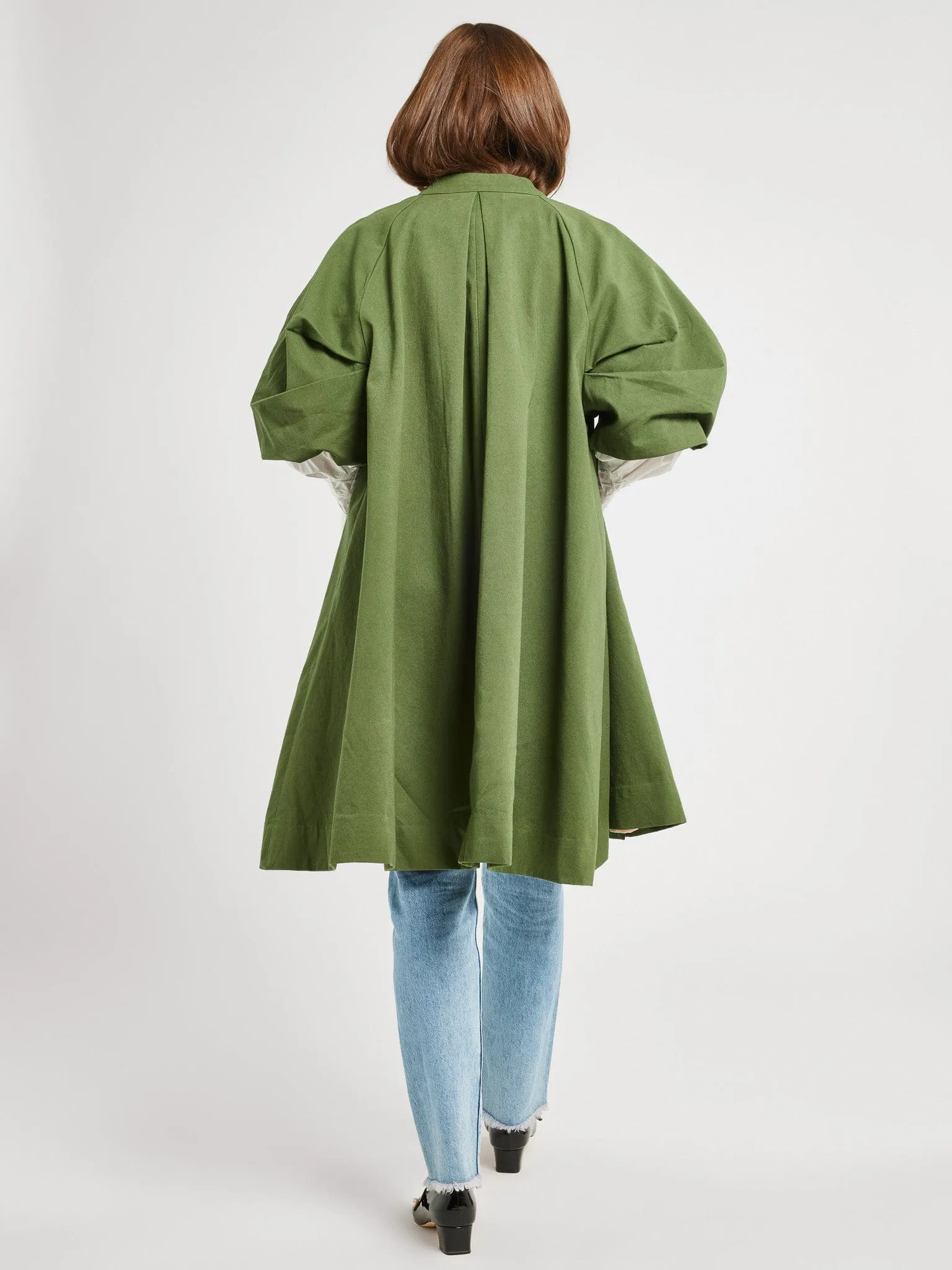 Josephine Coat in Olive daily chill