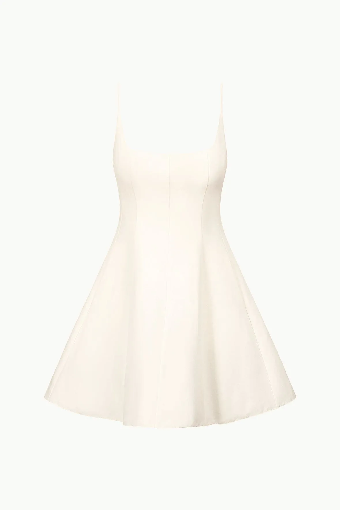 JOY MINI DRESS | IVORY travel light