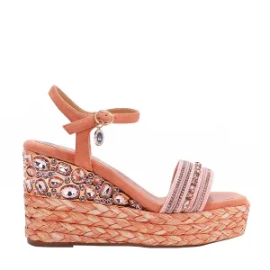 KALI ESPADRILLE WEDGE SANDAL soft touch