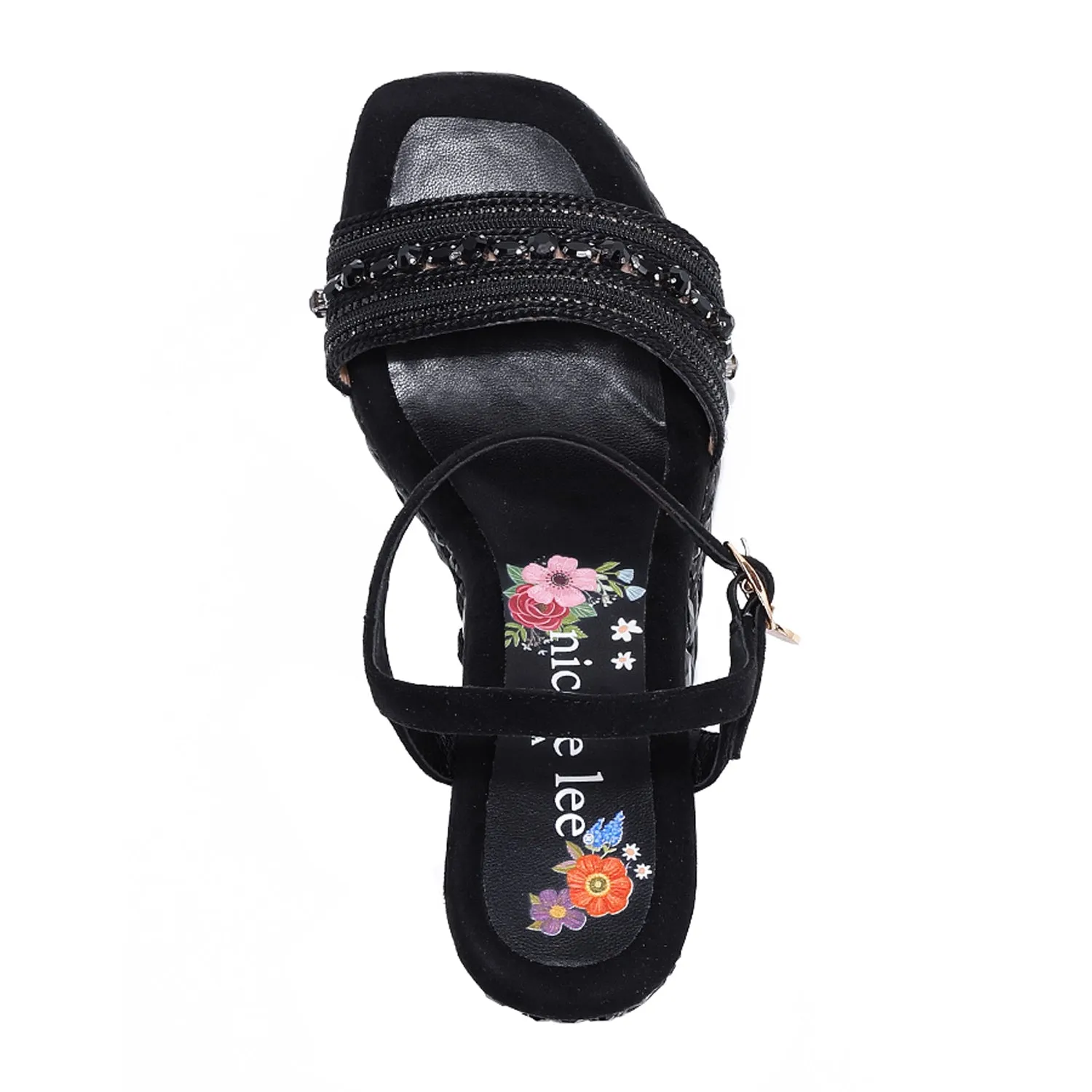KALI ESPADRILLE WEDGE SANDAL beach walk