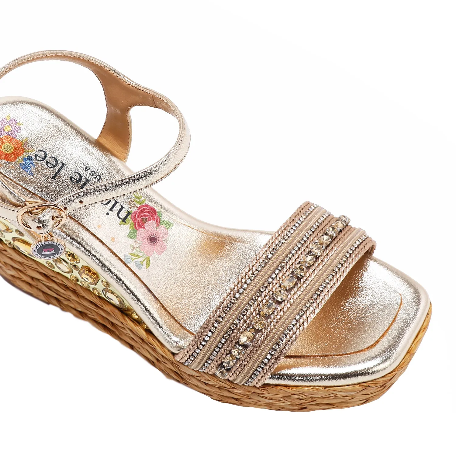 KALI ESPADRILLE WEDGE SANDAL comfort fit