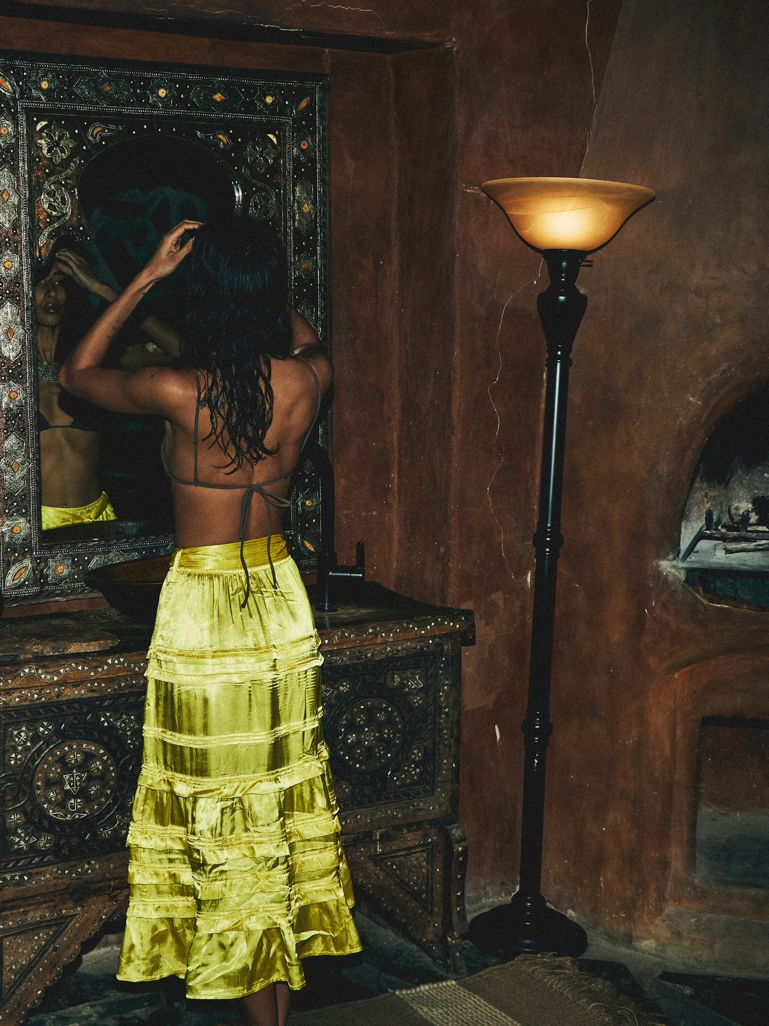 Kasia Skirt in Citron close bond