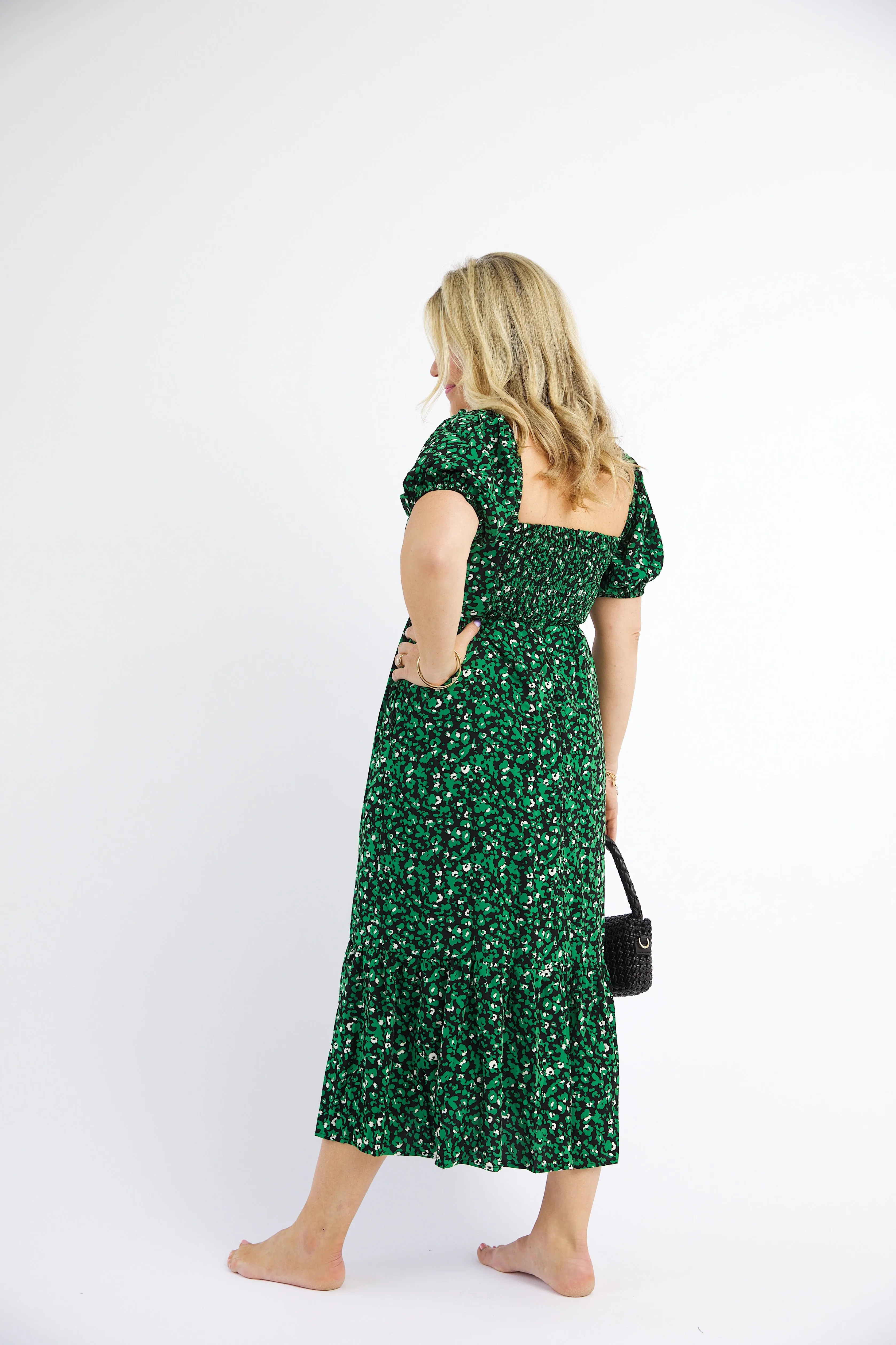 Katrina Leopard Dress soft touch