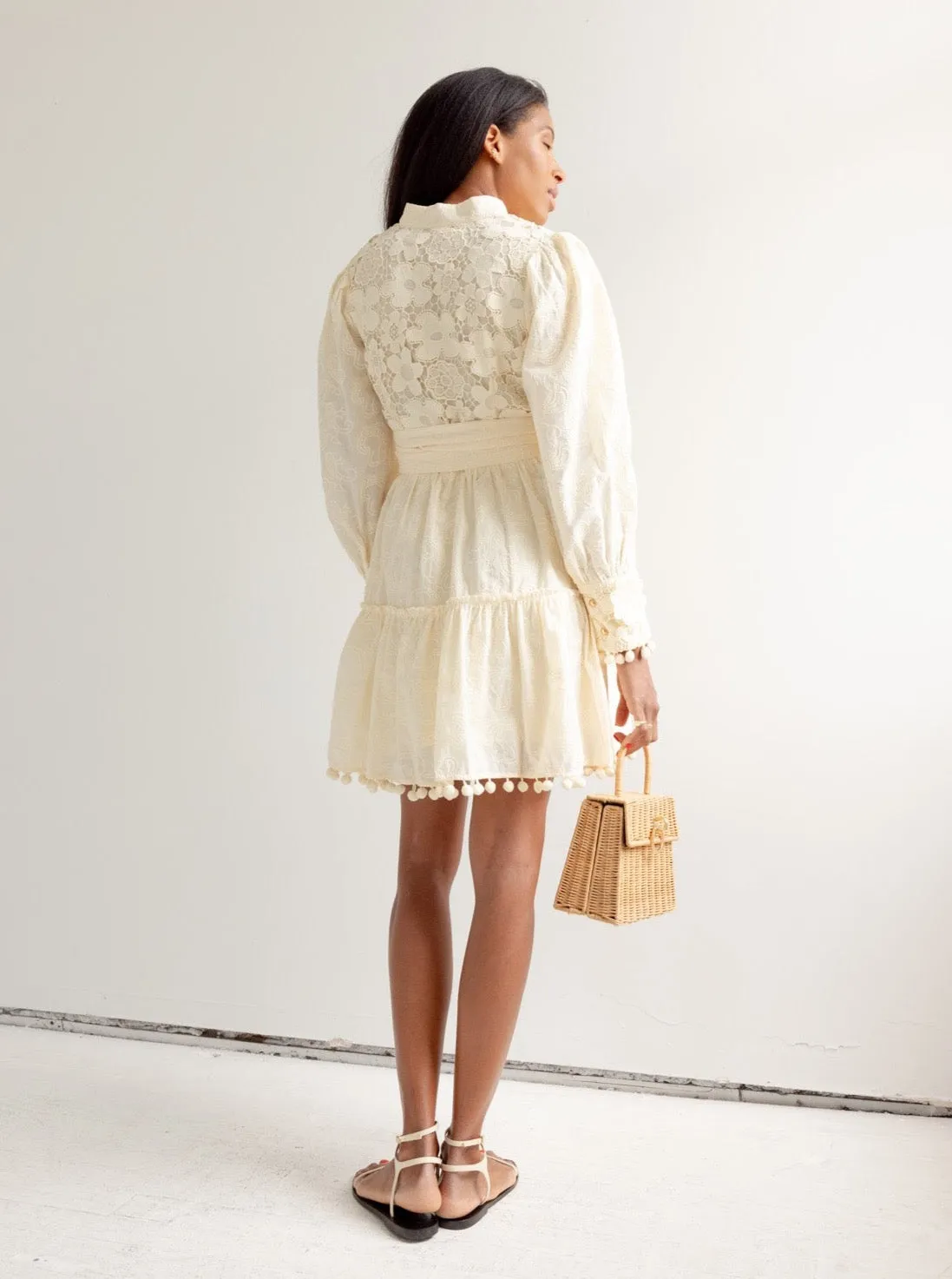 Kenzie Brocade Dress modern twist