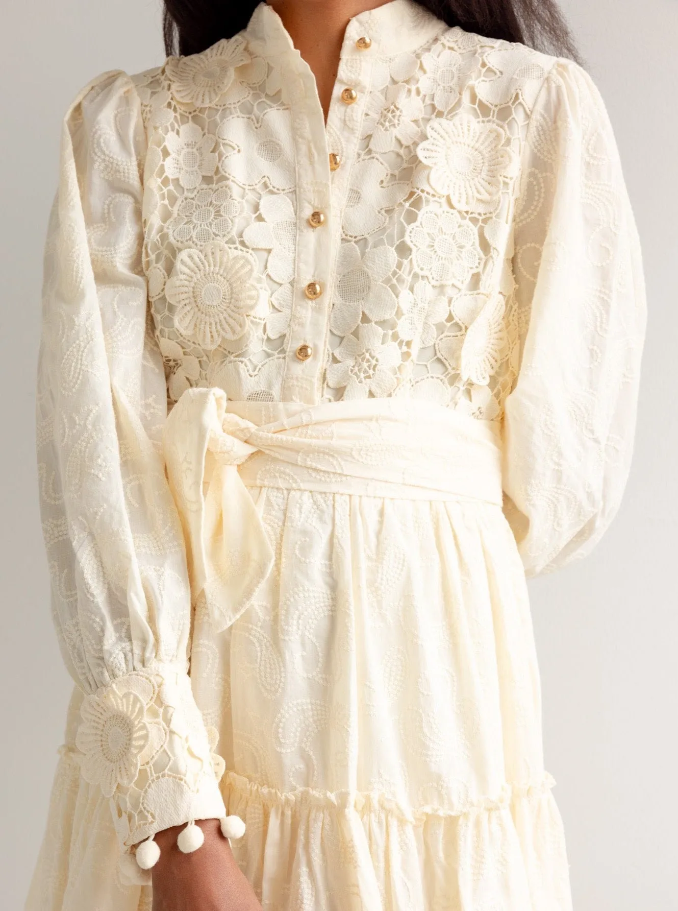Kenzie Brocade Dress slow fashion