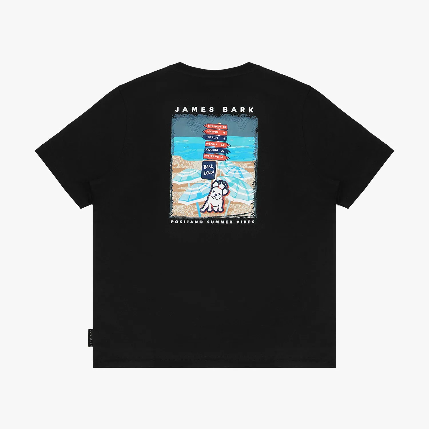 Kid's Amalfi Signs Graphic Tee clean lines