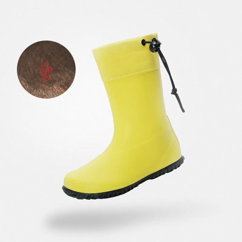Kid's Brisk  - Barefoot Rain Boots camp comfort