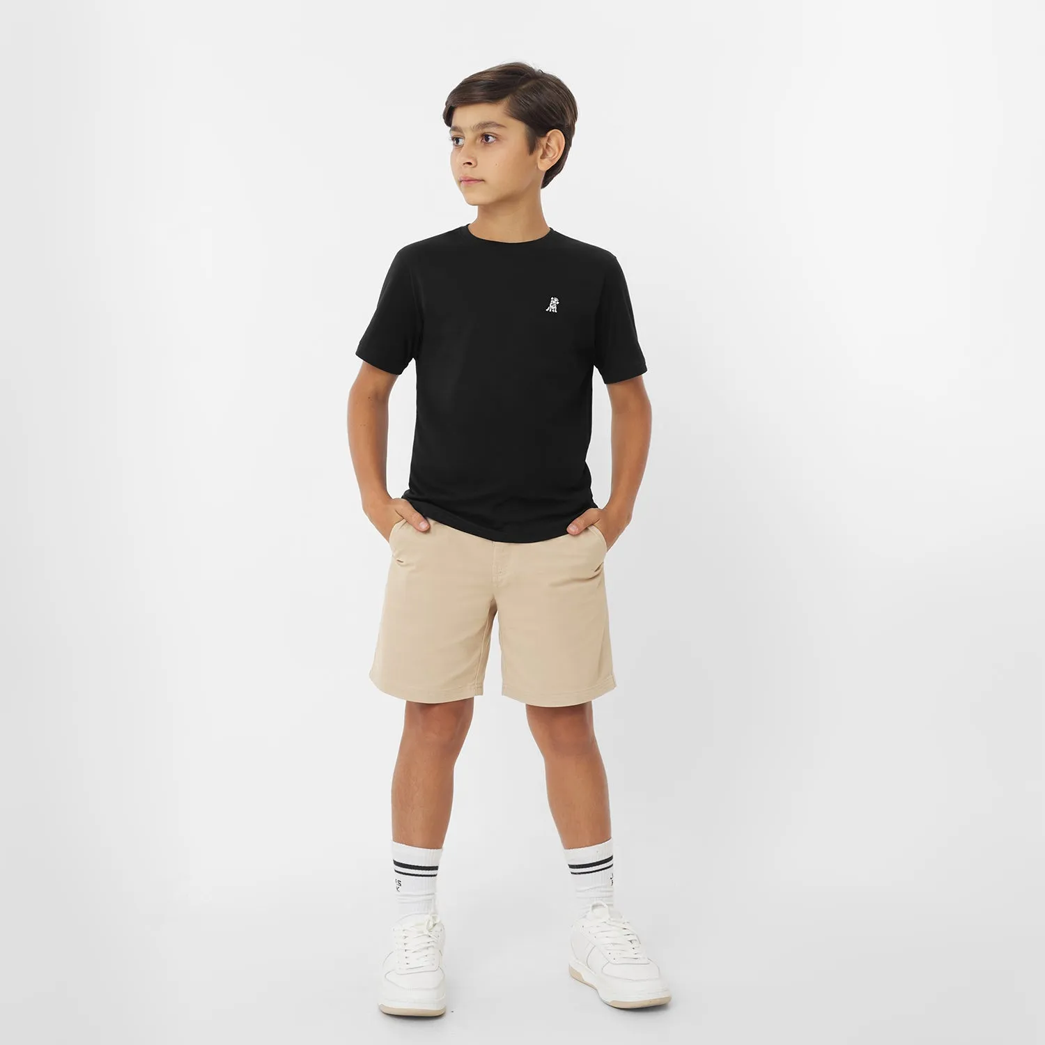 Kid's Crew Neck Jersey T-Shirt loose fit