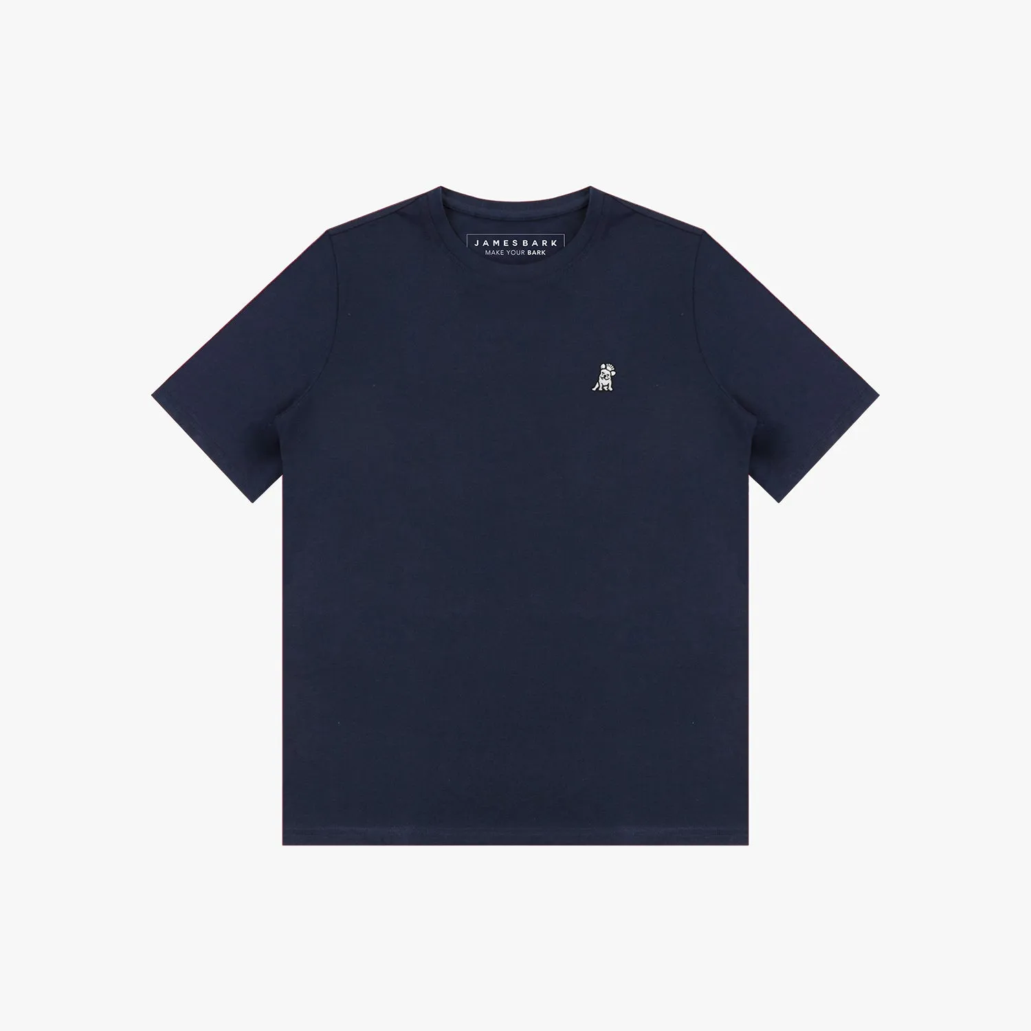 Kid's Crew Neck Jersey T-Shirt edge detail
