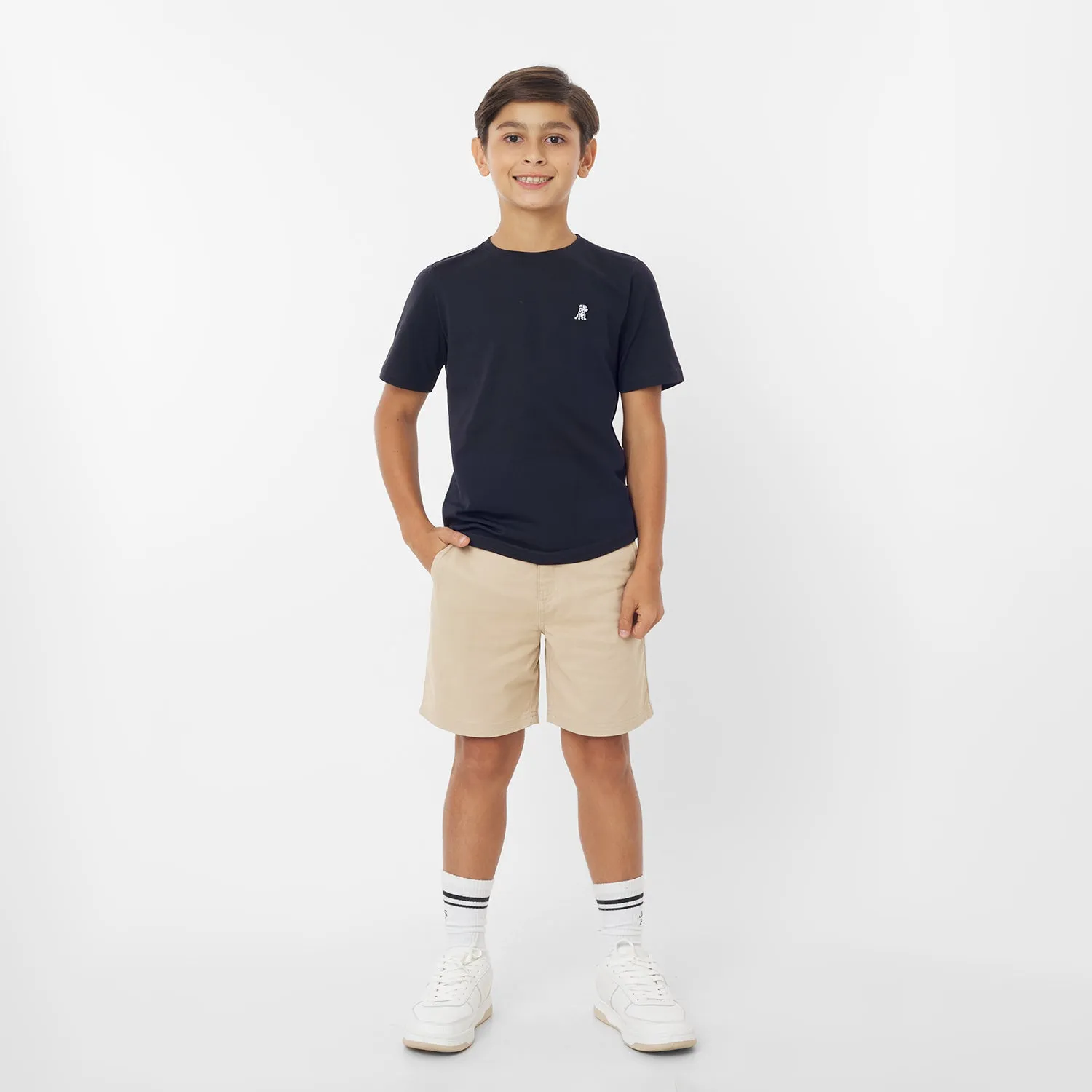 Kid's Crew Neck Jersey T-Shirt runway touch
