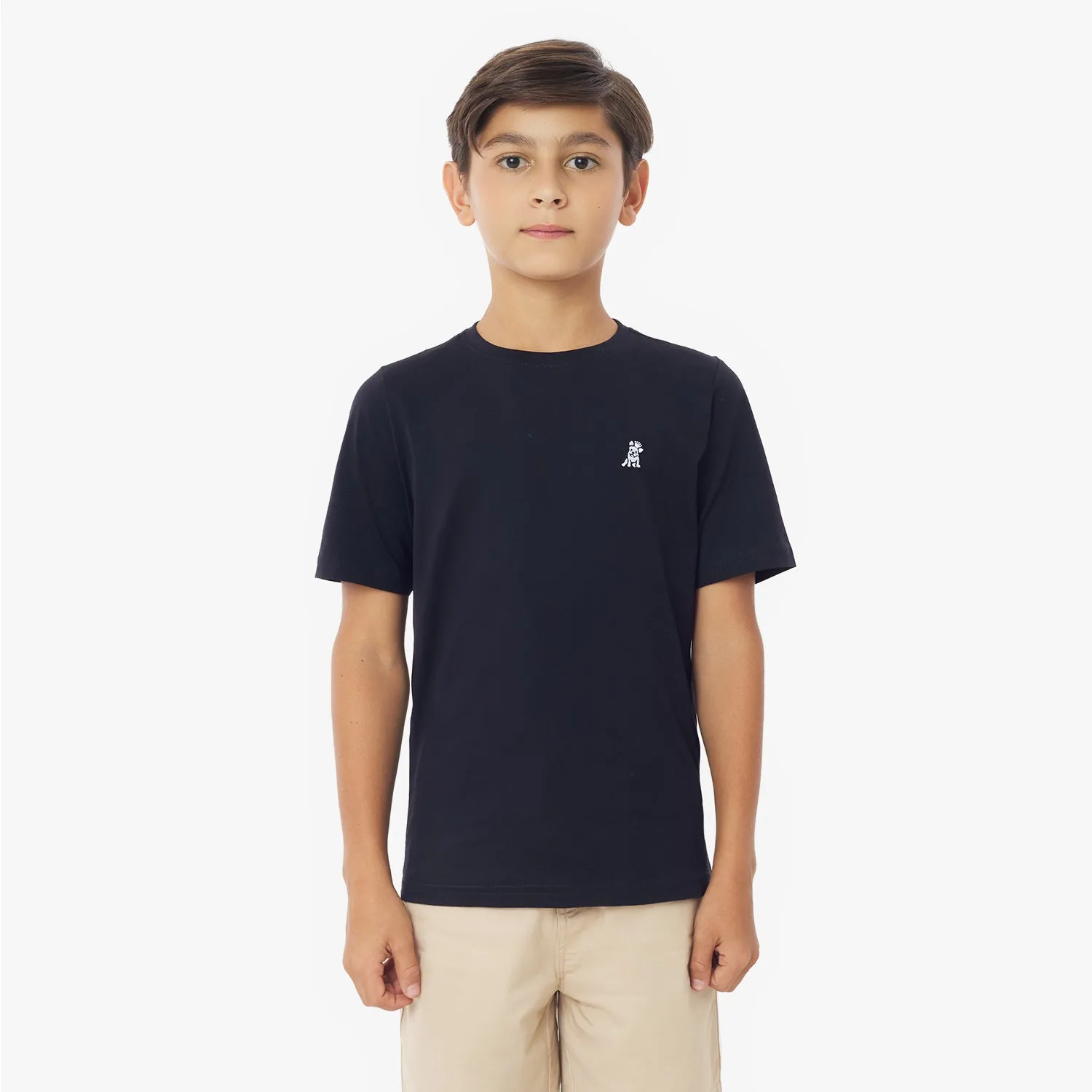 Kid's Crew Neck Jersey T-Shirt travel style