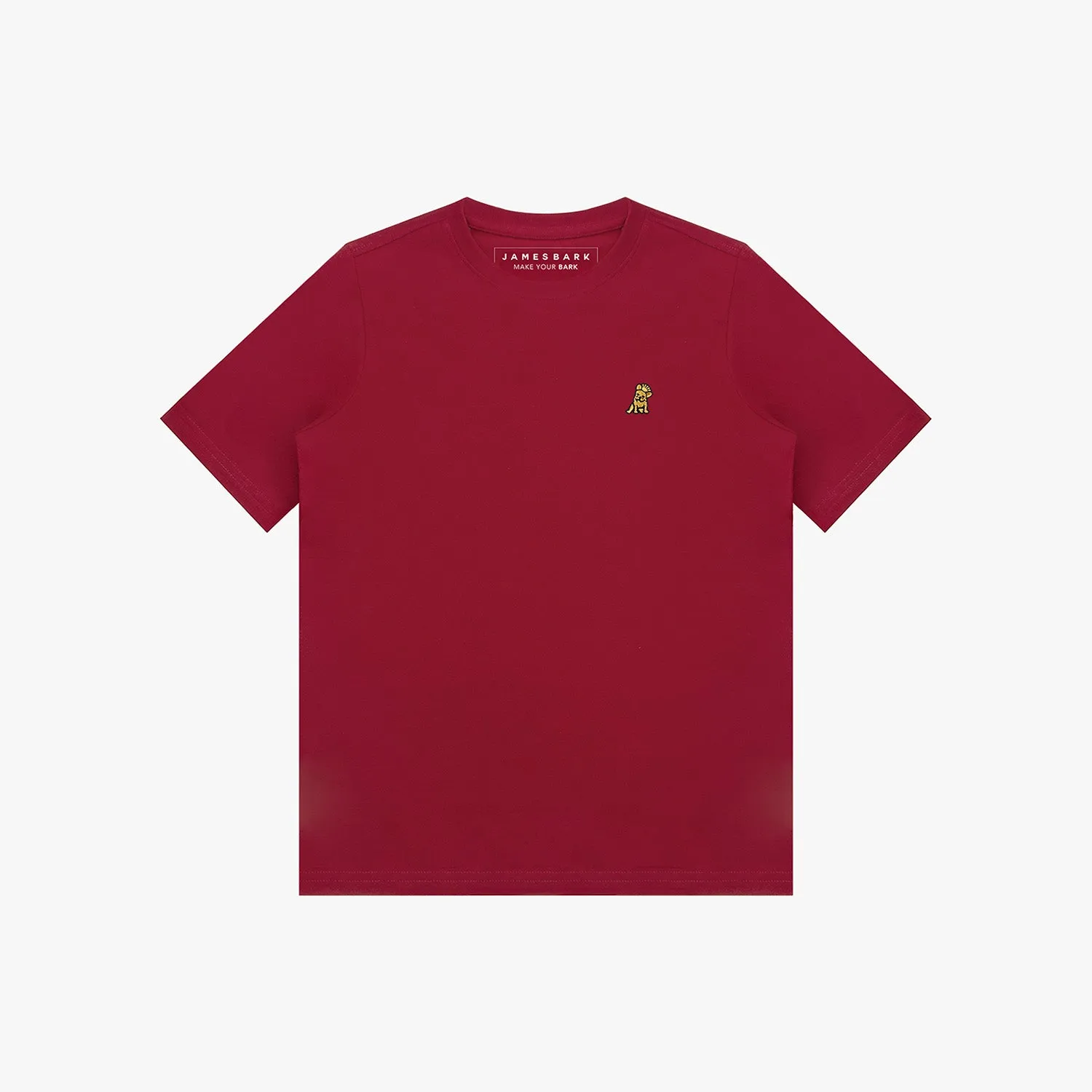 Kid's Crew Neck Jersey T-Shirt fluid form