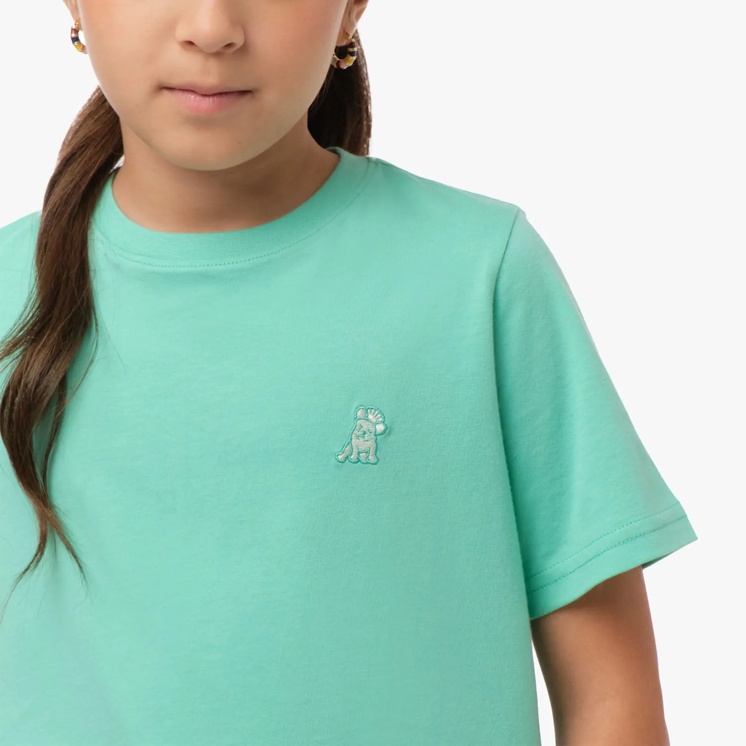 Kid's Crew Neck Jersey T-Shirt urban look