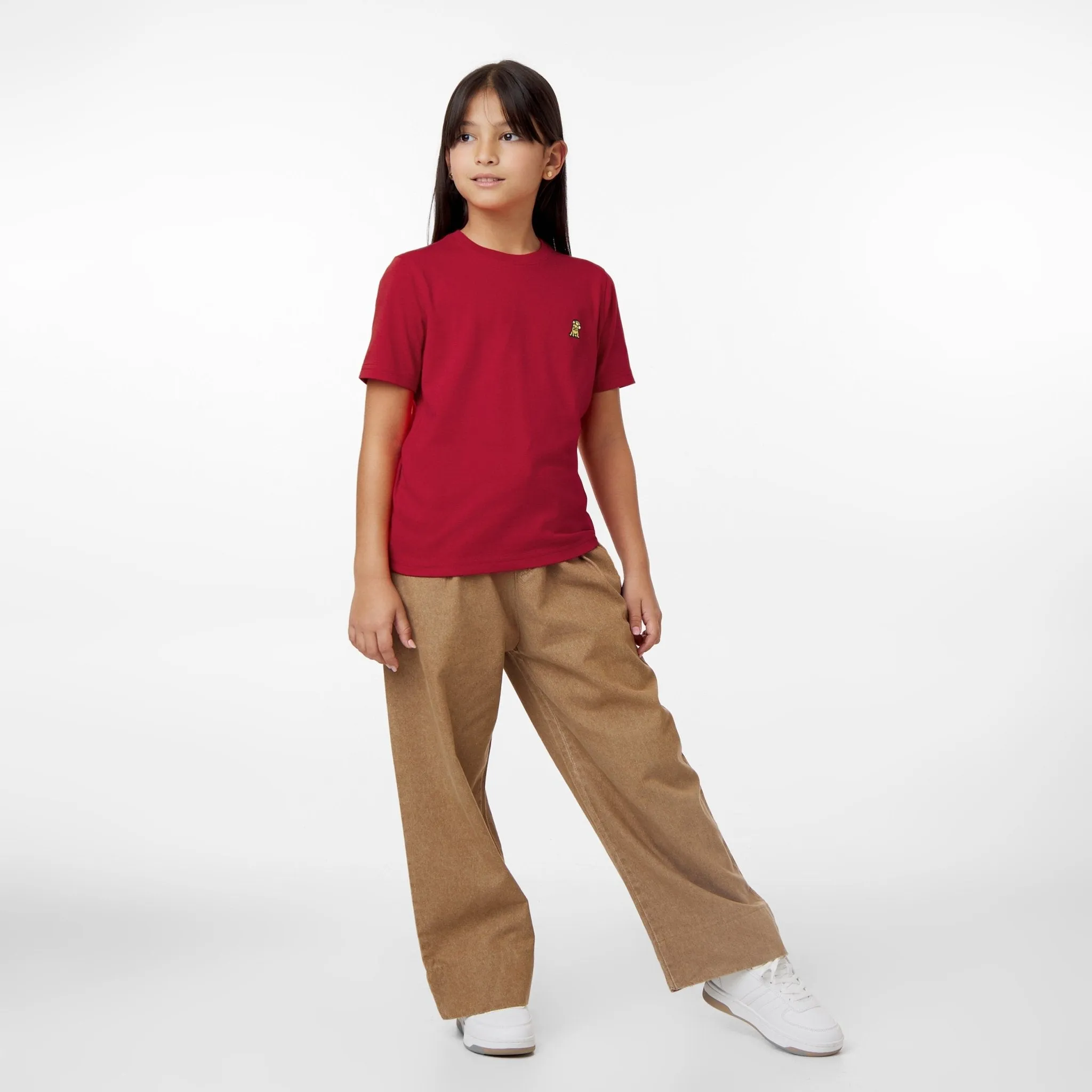 Kid's Crew Neck Jersey T-Shirt neutral vibe