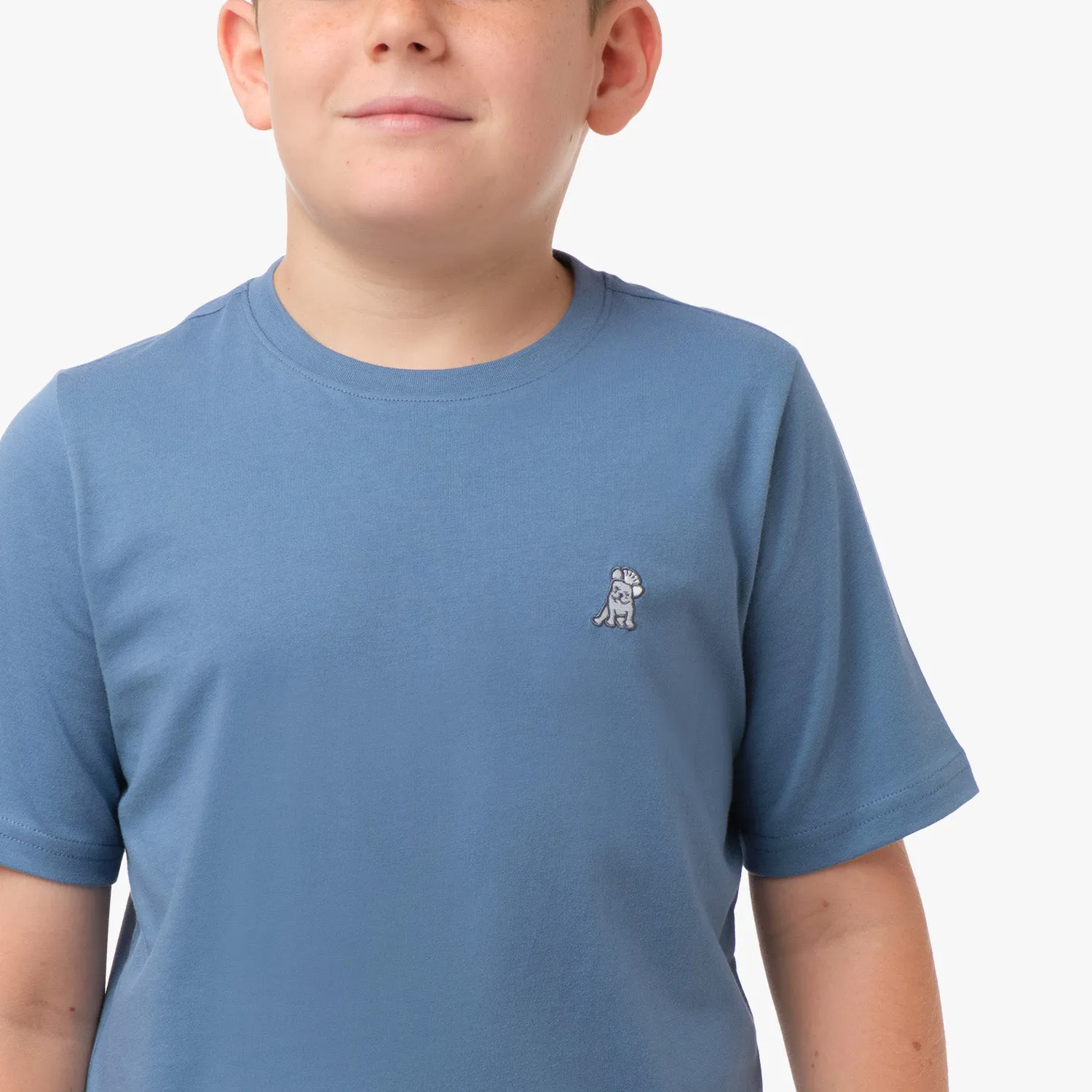 Kid's Crew Neck Jersey T-Shirt layer ready