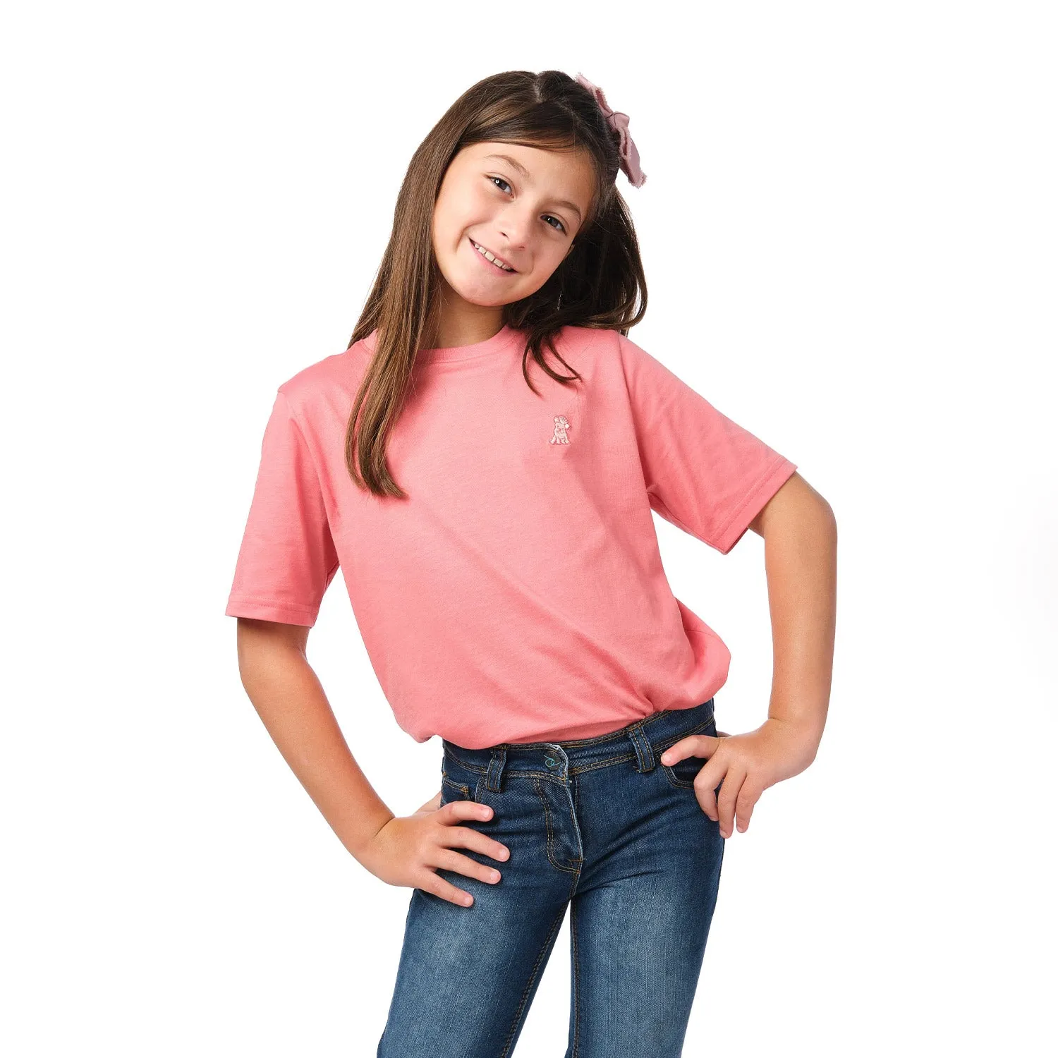 Kid's Crew Neck Jersey T-Shirt loose fit