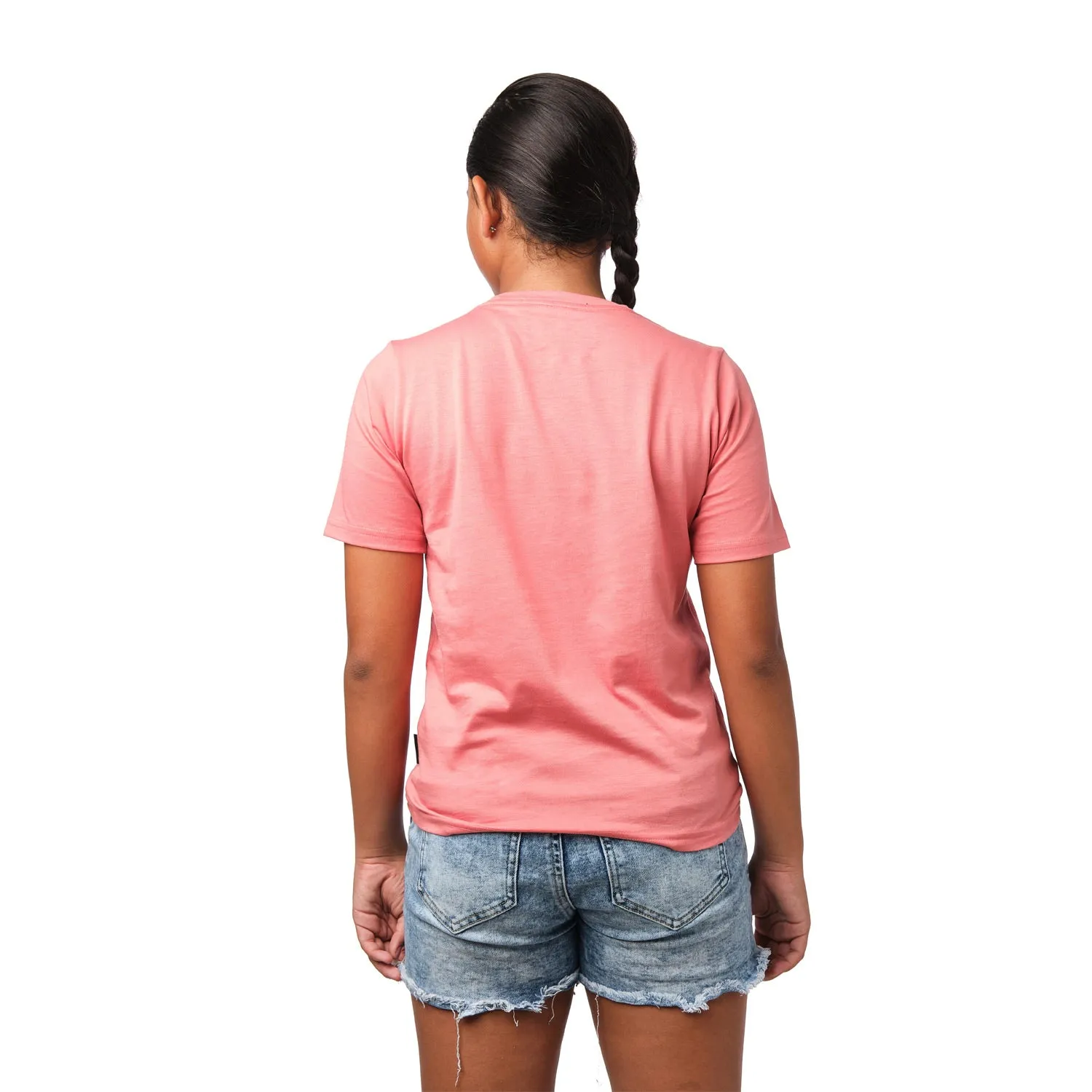 Kid's Crew Neck Jersey T-Shirt layer ready