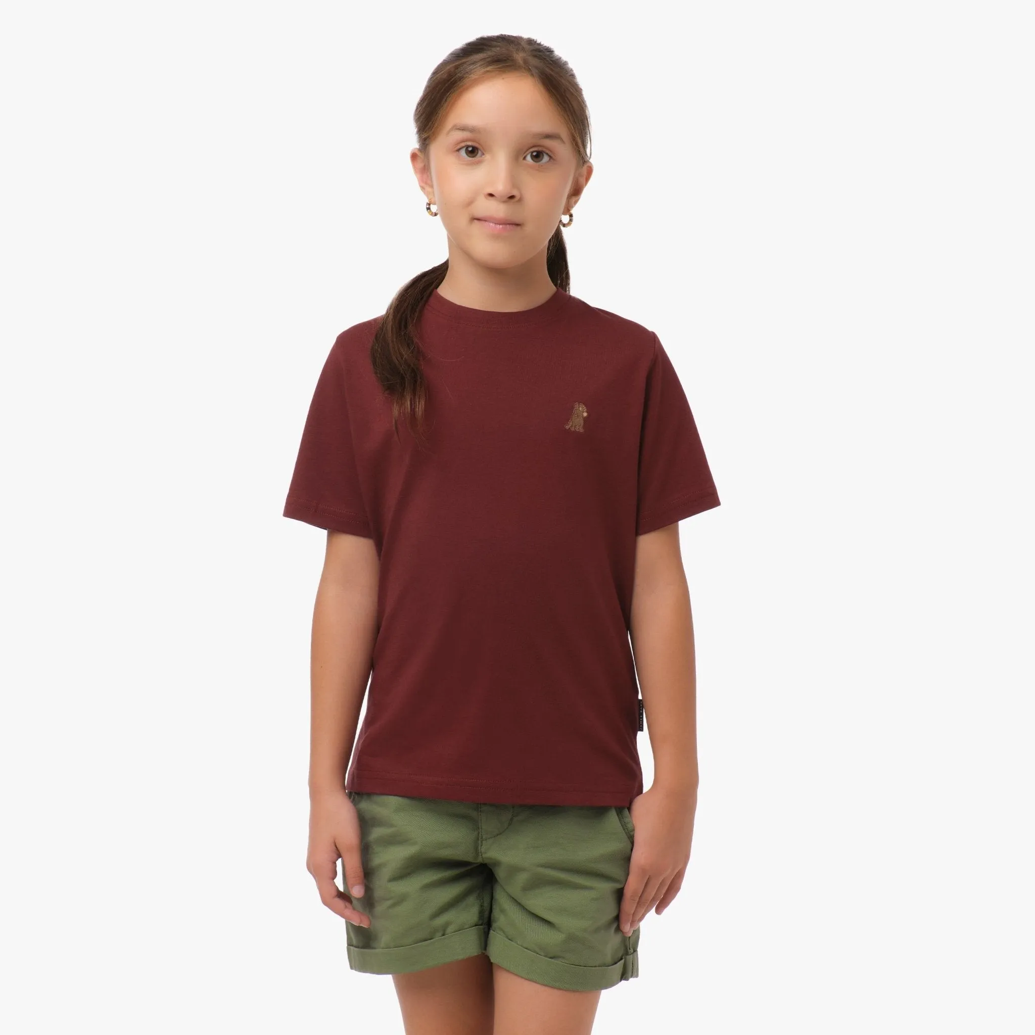 Kid's Crew Neck Jersey T-Shirt fashion mood