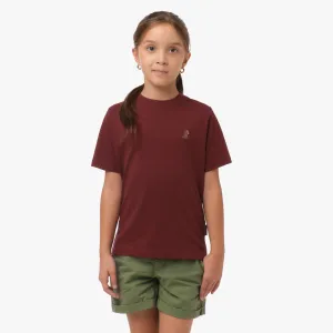 Kid's Crew Neck Jersey T-Shirt fashion mood