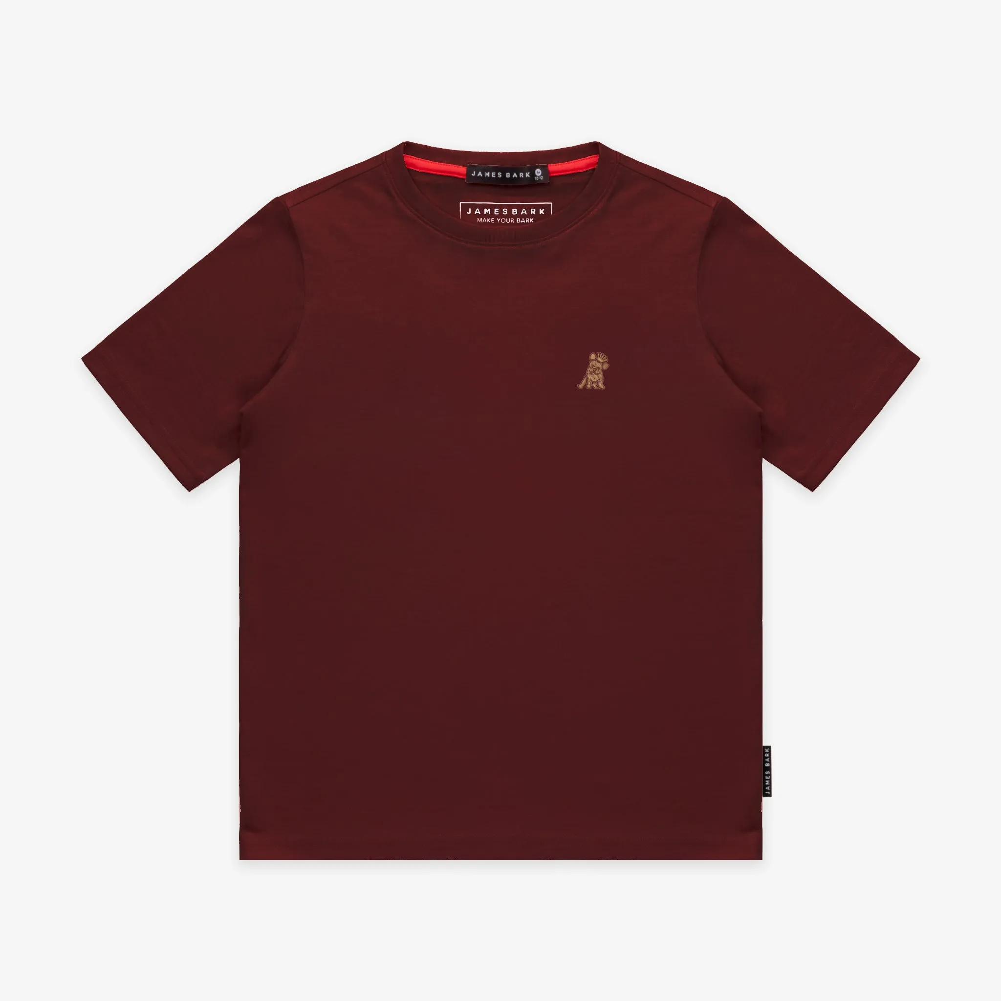 Kid's Crew Neck Jersey T-Shirt clean lines