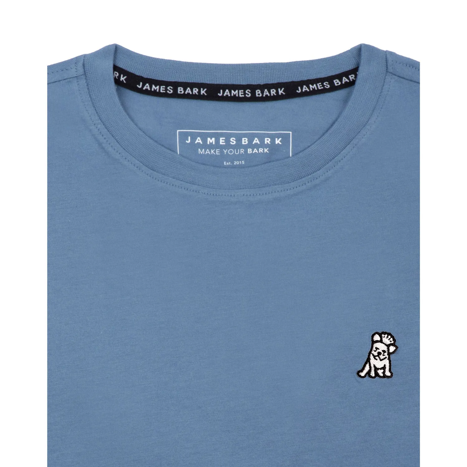 Kid's Crew Neck Jersey T-Shirt slim cut