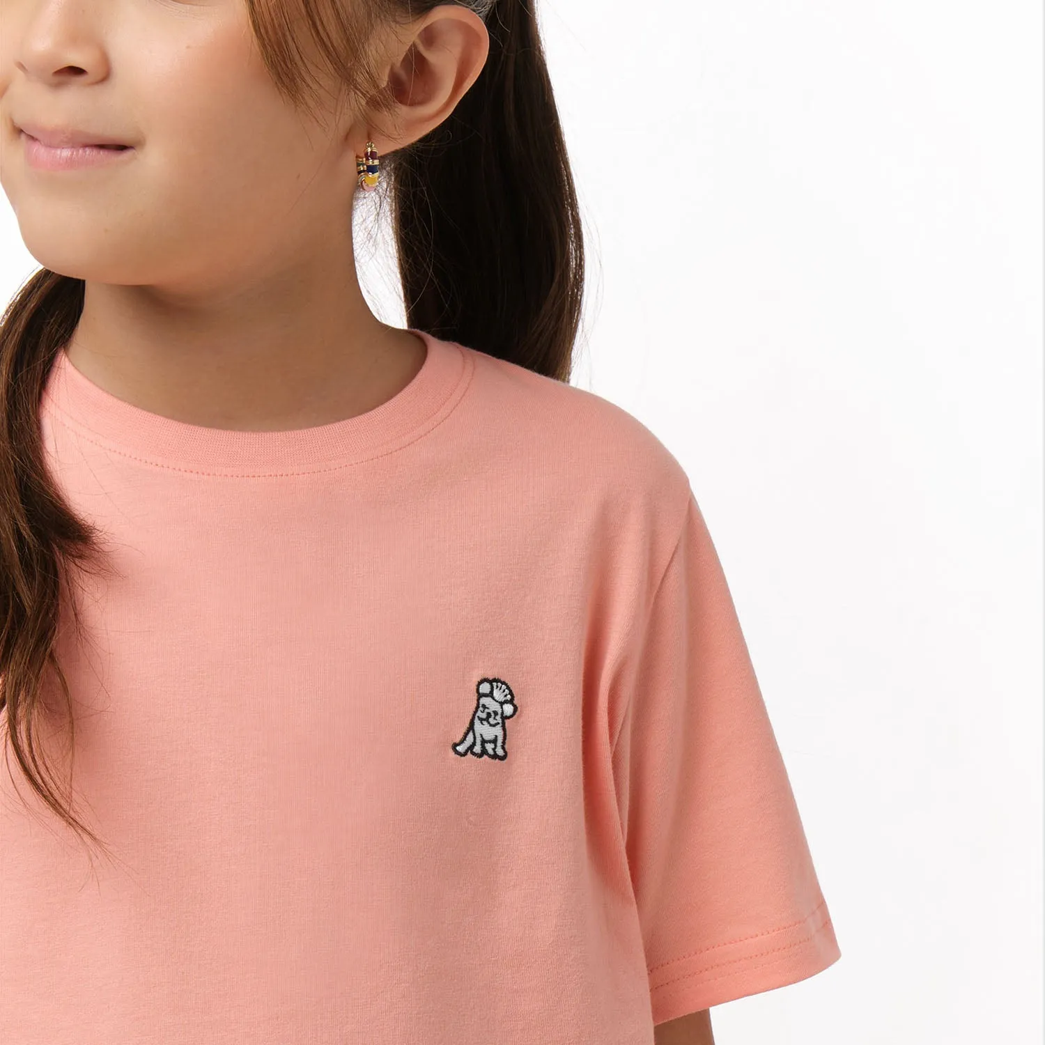 Kid's Crew Neck Jersey T-Shirt basic vibe