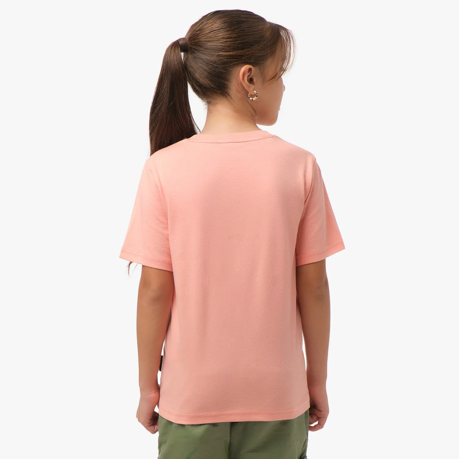 Kid's Crew Neck Jersey T-Shirt everyday basic