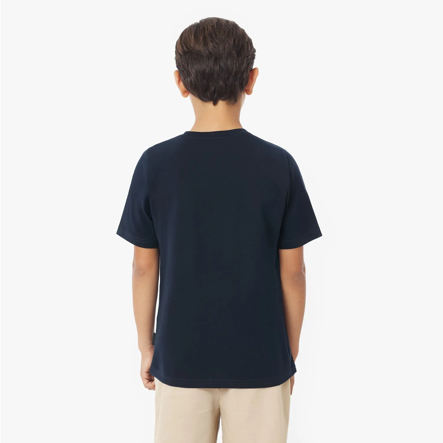 Kid's Crew Neck Jersey T-Shirt cozy chic