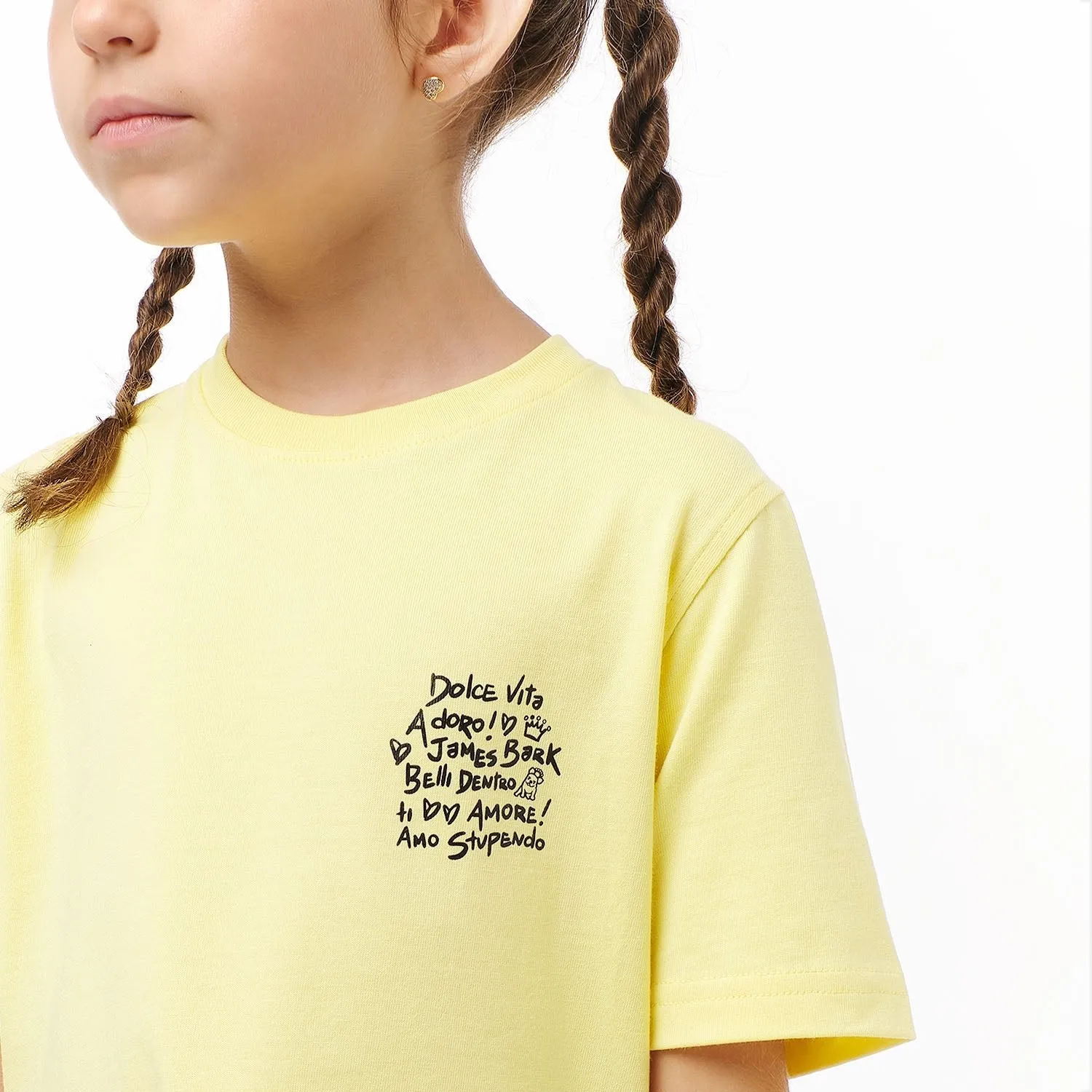 Kid's Dolce Vita Graphic Tee social vibe