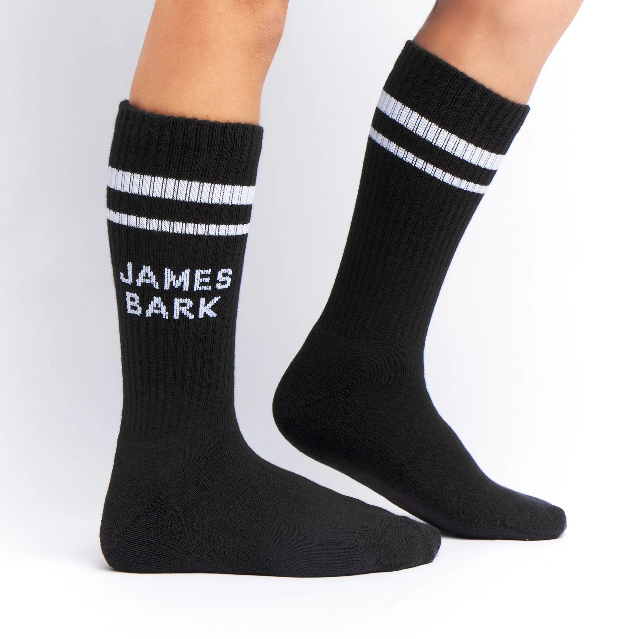 Kid's Logo Sport Striped Socks morning routine