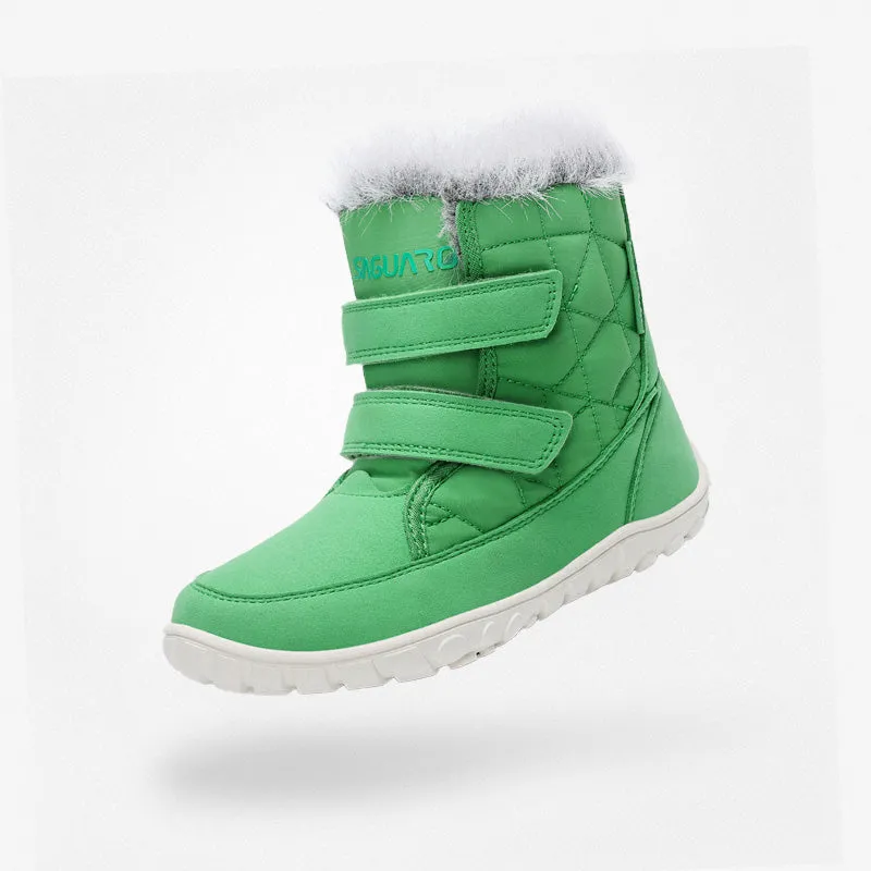 Kids Macaron I - Winter Barefoot Boots silent step