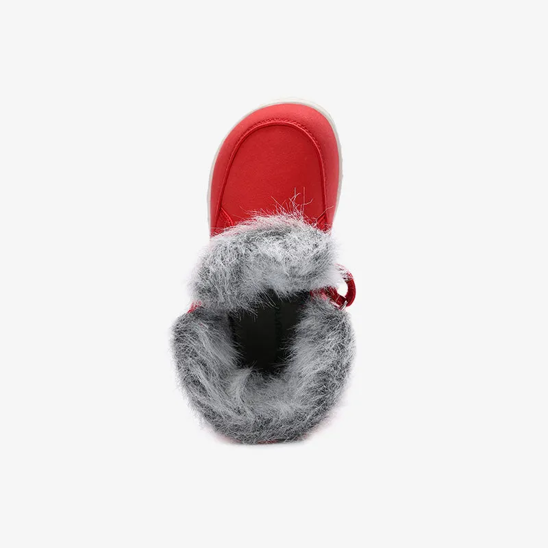 Kids Macaron I - Winter Barefoot Boots muddy ground
